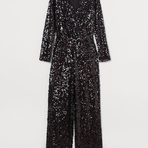 *SOLD* NWT H&M sequin jumpsuit - small - Picture 2 of 5